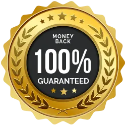 Glyco Ultra 100% Money Back Guarantee Badge — 90 Day Return Policy